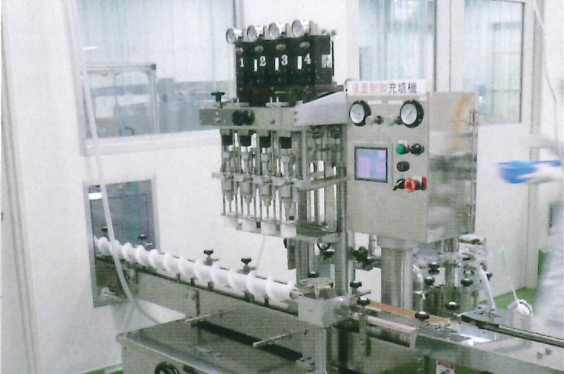 液面規制式自動液体充填機　LSF-04GL